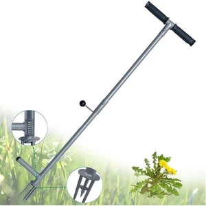 HHUAZ Weed Puller Tool, Detachable Stand-Up Weed Puller Tool with Long Handle - Bild 1 von 5