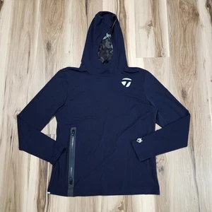 Greyson Taylormade Cokato Felpa con Cappuccio Uomo M Golf Pullover Felpa Blu Navy - Foto 1 di 11
