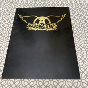 VINTAGE AREOSMITH 1977 HOLD THE LINE TOUR KONZERT PROGRAMM BUCH - Bild 1 von 12