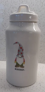 Bote de cerámica con tapa Rae Dunn MISCHIEF - Imagen 1 de 8