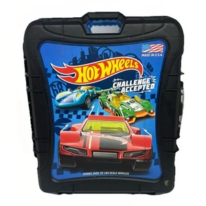Hot Wheels 110 Vehicle Playsets Plastic Carrying Case in Black BPA Free (Sale) - Picture 1 of 9