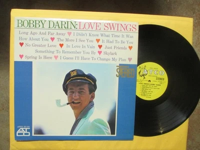 BOBBY DARIN "LOVE SWINGS" ATCO-134 NM STEREO 1'ST PRESSING HARP LABEL - Image 1 of 2