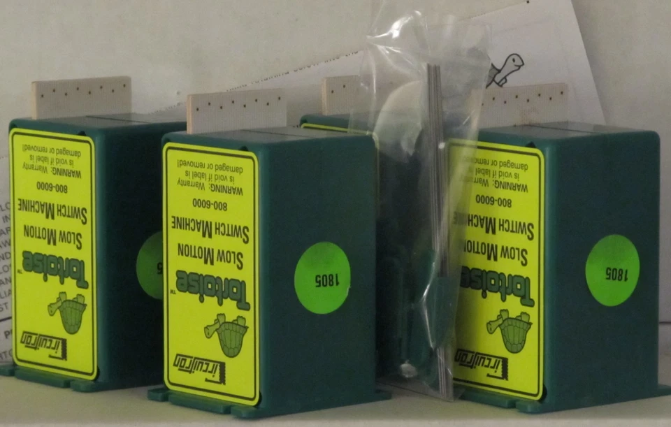 Circuitron Tortoise Slow Motion Switch Machines 4 Pack NEW - Image 1 of 1