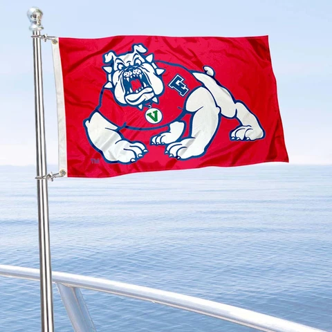 Fresno State FSU Boat and Golf Cart Flag Cover