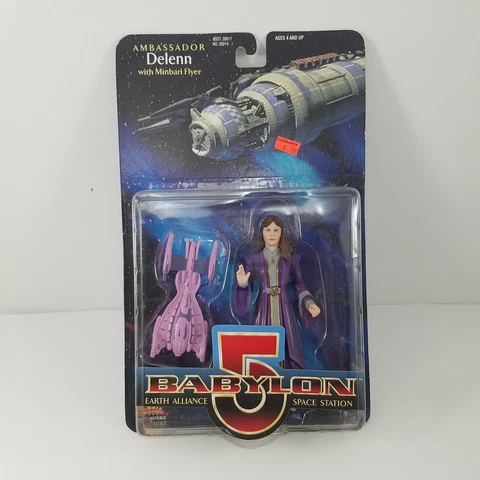 Babylon 5 Ambassador Delenn 6" Action Figure 1997 Earth Alliance Cover