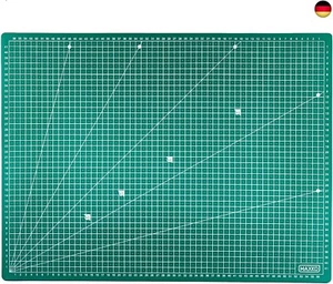 MAXKO Schneidematte A1 (90 x 60 cm), grün, Bastelunterlage schnittfest,  - Bild 1 von 7