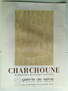 AFFICHE ART - CHARCHOUNE - 1974 - Galerie de seine - Mourlot litho - Picture 1 of 1