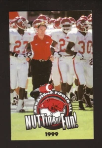 Arkansas Razorbacks--Horario de fútbol 1999--Cola - Imagen 1 de 2