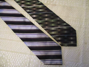 2 SEIDENKRAWATTEN PIERRE CARDIN, PFEIL - Bild 1 von 7