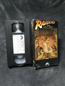 Raiders of the Lost Ark (VHS, 1981) Paramount w/ Watermark Indiana Jones - Picture 1 of 3