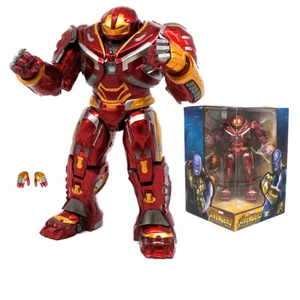 ZD Toys Red Hulkbuster MK49 PVC 8 Zoll Actionfigur Modellspielzeug mit LED-Licht - Bild 1 von 11