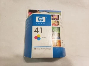 Genuine HP Tri Color 41 Inkjet Print Cartridge Brand New Sealed - Bild 1 von 2