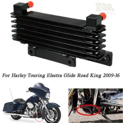 铝油冷却器散热器适用于Harley Touring Electra Glide Road King 2009-16 — 第 1/4 张图片