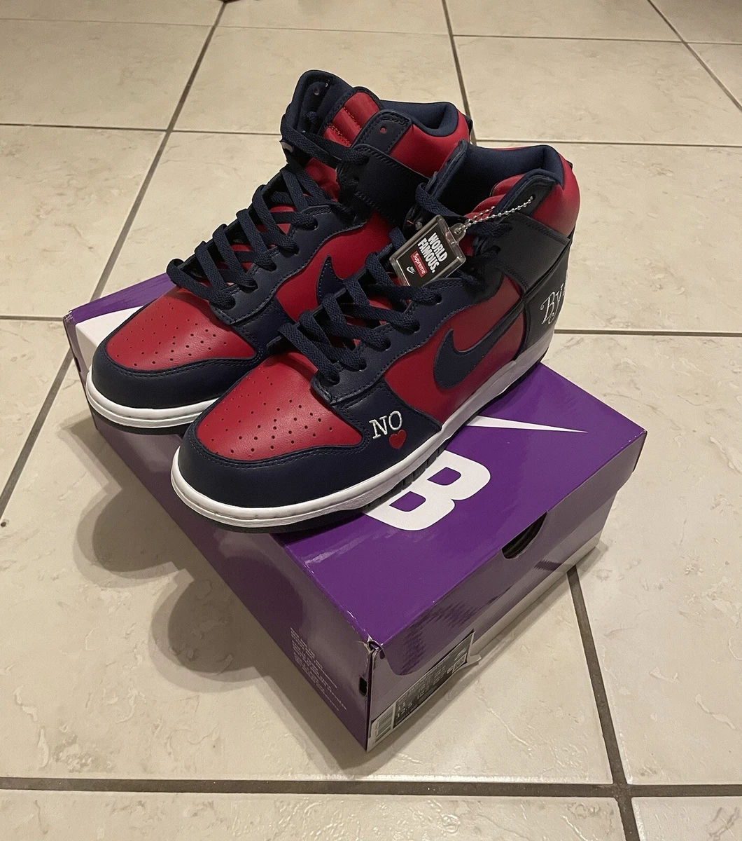 未使用 Supreme Nike SB Dunk High 28.5cm Buy Nike Supreme x Dunk High Pro SB 'Red' - 307385 161 | GOAT