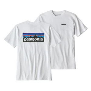 Patagonia p-6 logo responsibili tee white new s m l xl t-shirt - Imagen 1 de 1