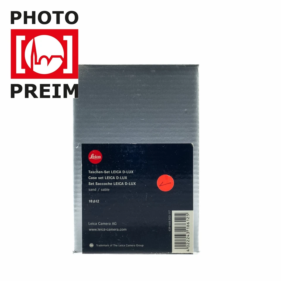 LEICA 18612 Taschen-Set LEICA D-Lux, sand - Bild 1 von 1