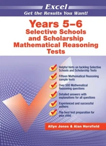 Excel Selective Schools and Scholarship Mathematical Reasoning Years 5–6 2022NEW - Picture 1 of 11