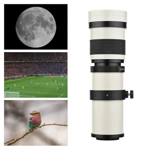 MF Telephoto Zoom Lens F/8.3-16 420-800mm+ For Canon EF-Mount B2E4 - Picture 1 of 10