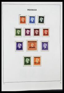 Lot 34596 Stamp collection Indonesia 1949-1991.
