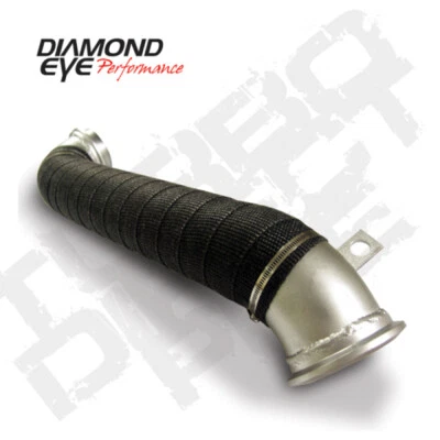 Tubo Directo Turbo Aluminizado Diamond Eye 3" 04-10 Chevy GMC, Duramax 2500|3500 Foto 1 de 2