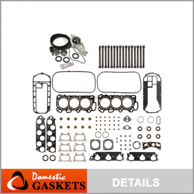 Head Gasket Set Timing Belt Kit Water Pump Fit 03-05 Acura Honda J32A3/5/6 - Imagen 1 de 4