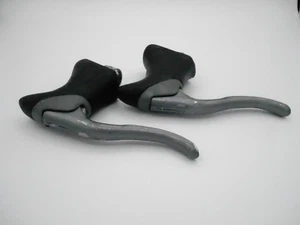 80’s Vintage Shimano 600 Tri Color SLR Aero Brake Levers with Hoods - Picture 1 of 11