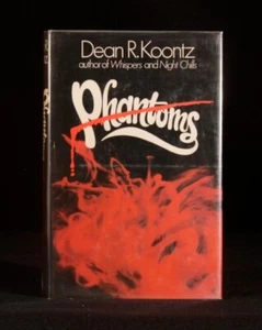 1983 Phantoms Dean R. Koontz with Original Dustwrapper First English Edition - Picture 1 of 6