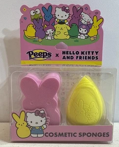 HELLO KITTY COSMETIC SPONGES Peeps New - Picture 1 of 2