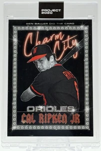 🧢 2020 Topps Project 2020 #109 – Cal Ripken Jr. by Ben Baller – No Reserve! 🔥 - Picture 1 of 2