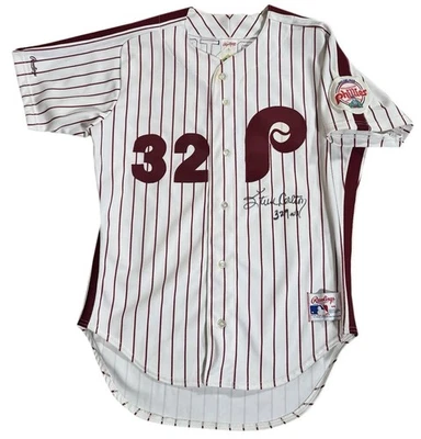 Vintage Rawlings Authentic On Field Philadelphia Phillies Steve Carlton Signed  - Image 1 of 4