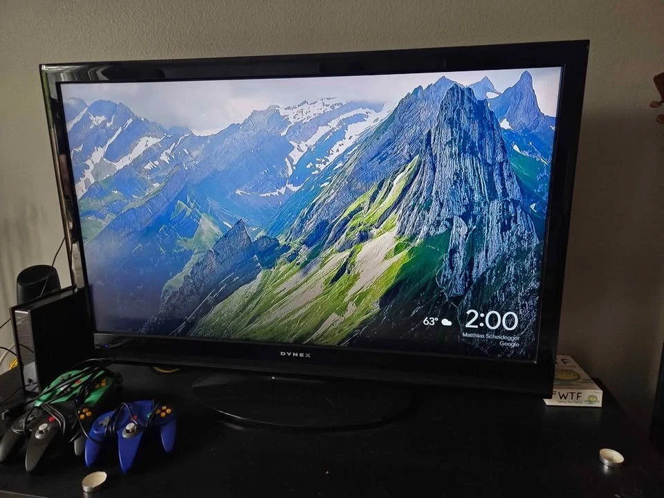 TV 1080p/LCD Dynex 46" em perfeito estado de funcionamento - Imagem 1 de 1