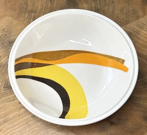 FORECAST TWIN RIVER Gemüse Servierschale 9,5" Mikasa Japan Steinzeug 1970er - Bild 1 von 3