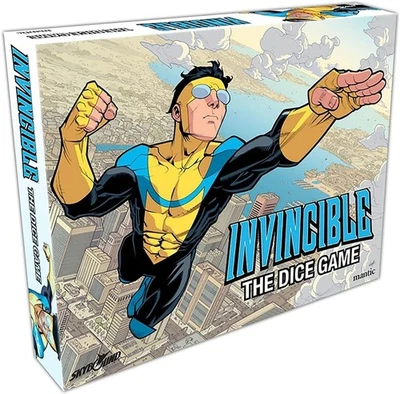 Mantic Games Invincible: The Dice Game Ages 10+, Roll Play, 2+ Players *NEW* - Image 1 of 3