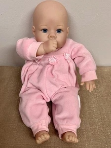 Vintage 2000 Lee Middleton Puppe 13 Zoll Reva Schick Daumenlutscher rosa Outfit helle Haut - Bild 1 von 6