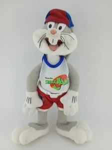 VTG Space Jam Bugs Bunny 1996 Warner Bros Plush Toy 10” - Picture 1 of 2