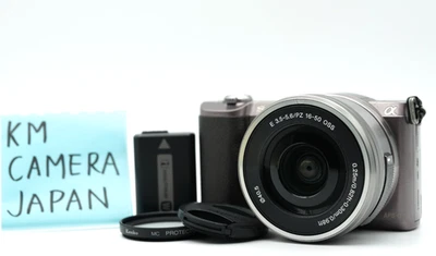 [US DUTY PAID] Sony Alpha a5100 Mirrorless camera [SC 4116] silver w lens #002 - Image 1 of 4