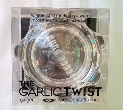 NUEVO* NexTrend Garlic Twist GT3 - Picadora de ajo y hierbas galardonada hecha en EE. UU. Foto 1 de 4