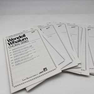 Lot of 26 “Betelehemu” Nigerian Christmas Song SATB Wendell Whalum Choral Seris - Imagen 1 de 13