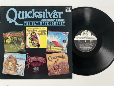 Quicksilver Messenger Service The Ultimate Journey LP Vinyl Record EX 1984 See 4 - Image 1 of 4