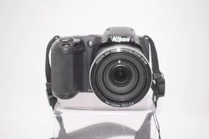 Nikon Coolpix L340 20.2MP Digital Camera 28x Zoom Black – Tested - Picture 1 of 7