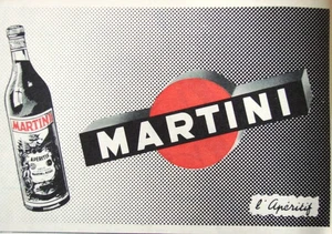 PUBLICITÉ DE PRESSE 1955 MARTINI L'APÉRITIF DE RENOMMÉE MONDIALE - Picture 1 of 1