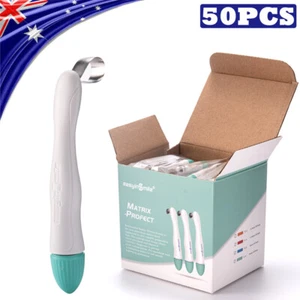 50X 6mm Curved Dental Pro Matrix Band Adjust Hold Sectional Contoured Band Molar - Picture 1 of 4
