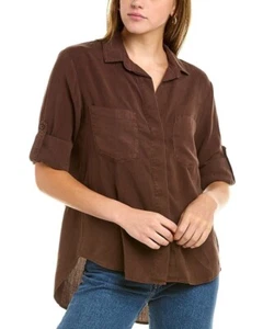 Bella Dahl Split Back Button-Down Blouse Women's Size S NWOT - Picture 1 of 4
