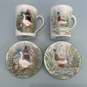 Royal Kendal Mandarin Saxony & Others and Geese Cups/Dishes Alex Williams 90's - Picture 1 of 12