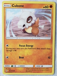 Cubone 90/214 LP - Carta Pokémon Bonds ininterrotti - Spedizione combinata $2 - Mizue Art - Foto 1 di 3