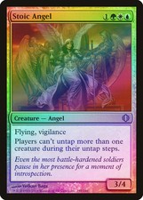 Stoic Angel FOIL Shards of Alara PLD White Blue Green Rare MTG CARD ABUGames