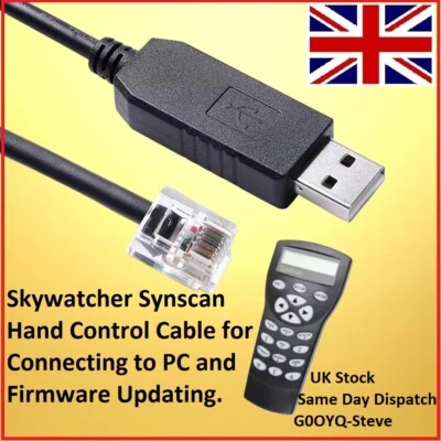 SKY-WATCHER Skywatcher Synscan Hand Control Kabel für Verbindung Zu PC Und Firmware