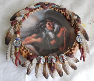 RAPTURE PLATE SOULS EMBRACED  8-1/2"  LEE BOGLE - Picture 1 of 4