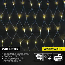 Lex LK016W LED Lichternetz 240 - Warmweiß