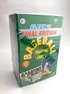 Factory Sealed '93 Fleer Final Edition Baseball Card Box Set 300+ Cards Vintage NOS - Bild 1 von 7